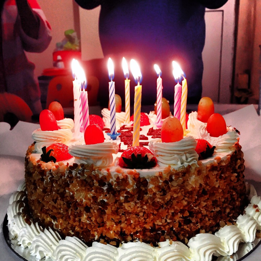 Торт с днём рождения