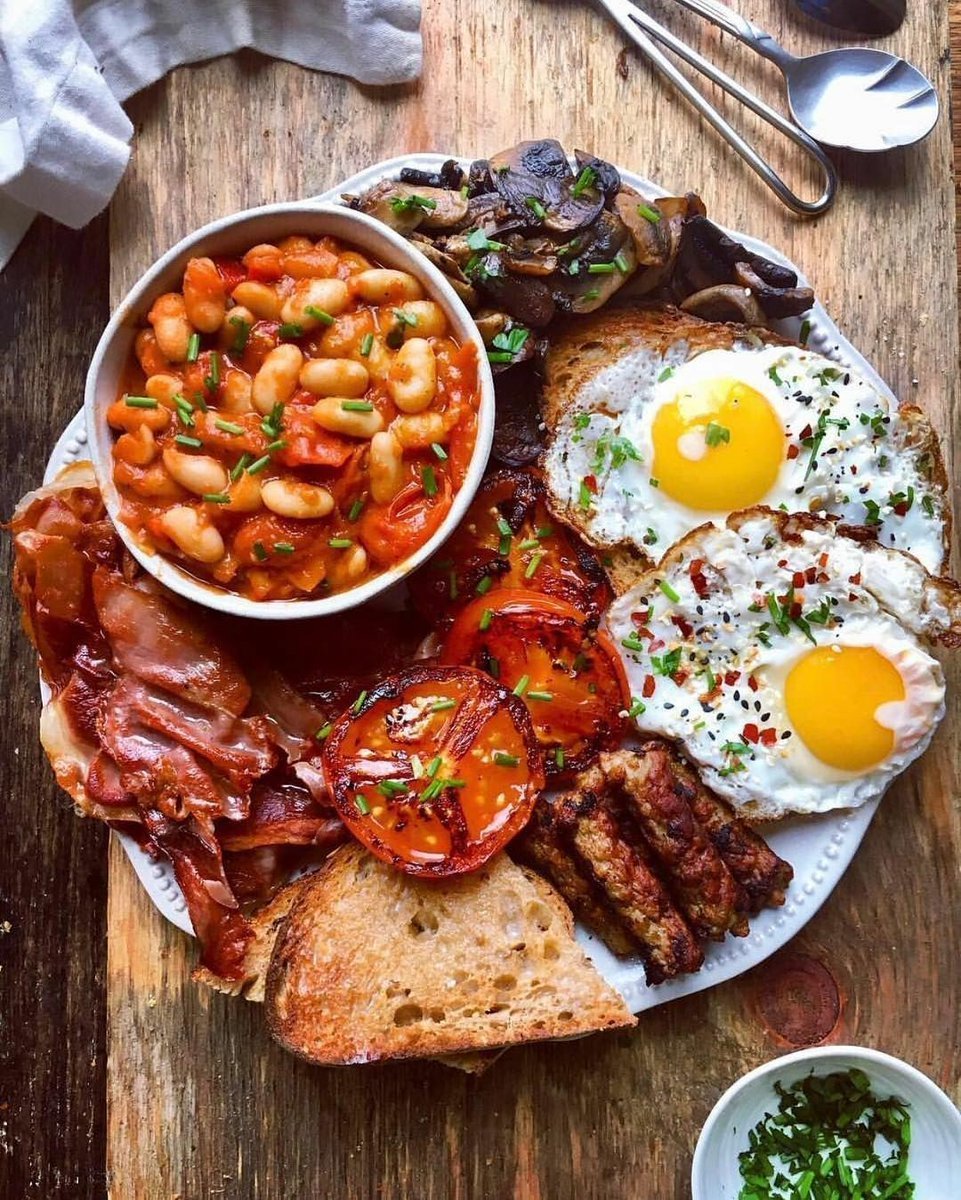 Английский завтрак фото