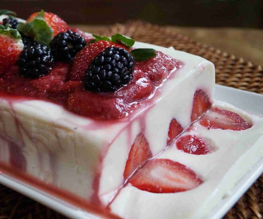 Десерт йогуртовый с желатином