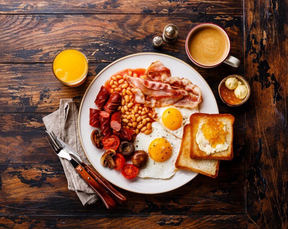 Английский завтрак традиционный