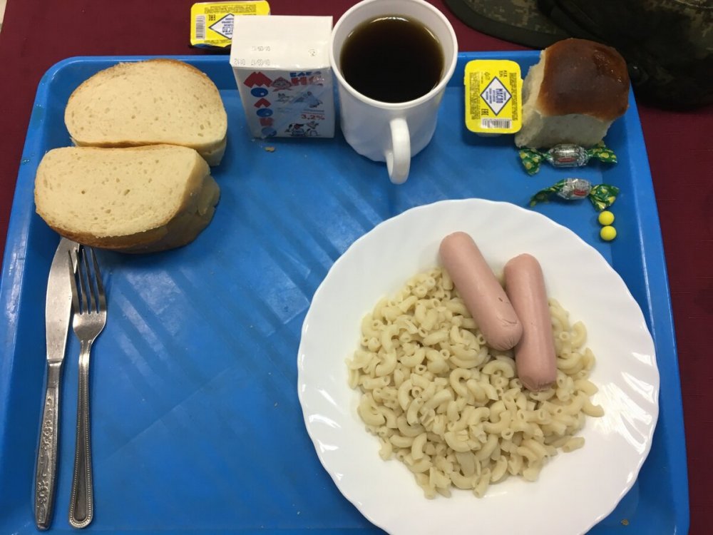 Завтрак в армии россии