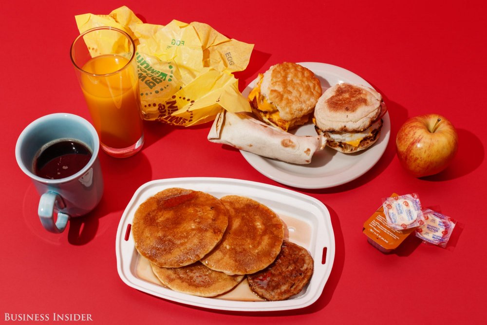 Макдональдс меню завтрак время