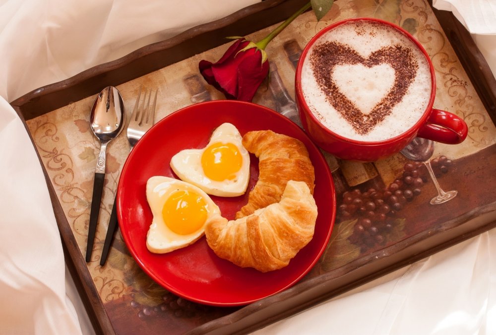 Фото завтрак для любимой