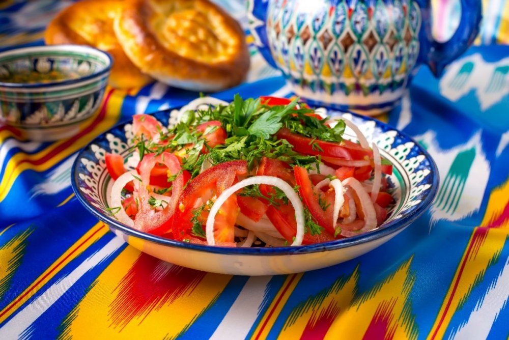 Узбекские салаты и закуски