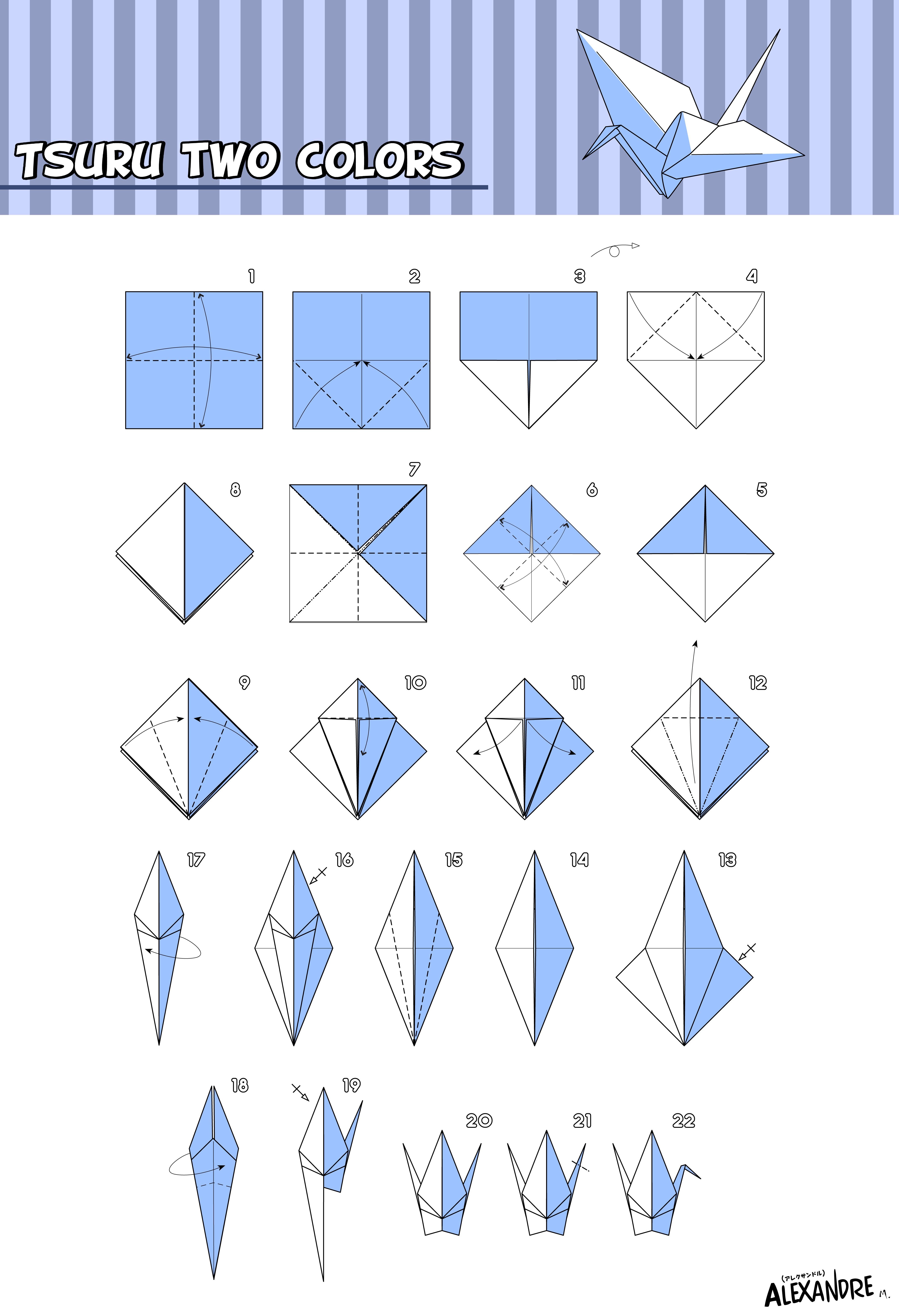 Оригами журавль простой. Как сложить журавля из бумаги пошагово. Оригами из бумаги для начинающих Журавлик. Схема как сложить журавлика из бумаги. Журавлик Цуру оригами схема.