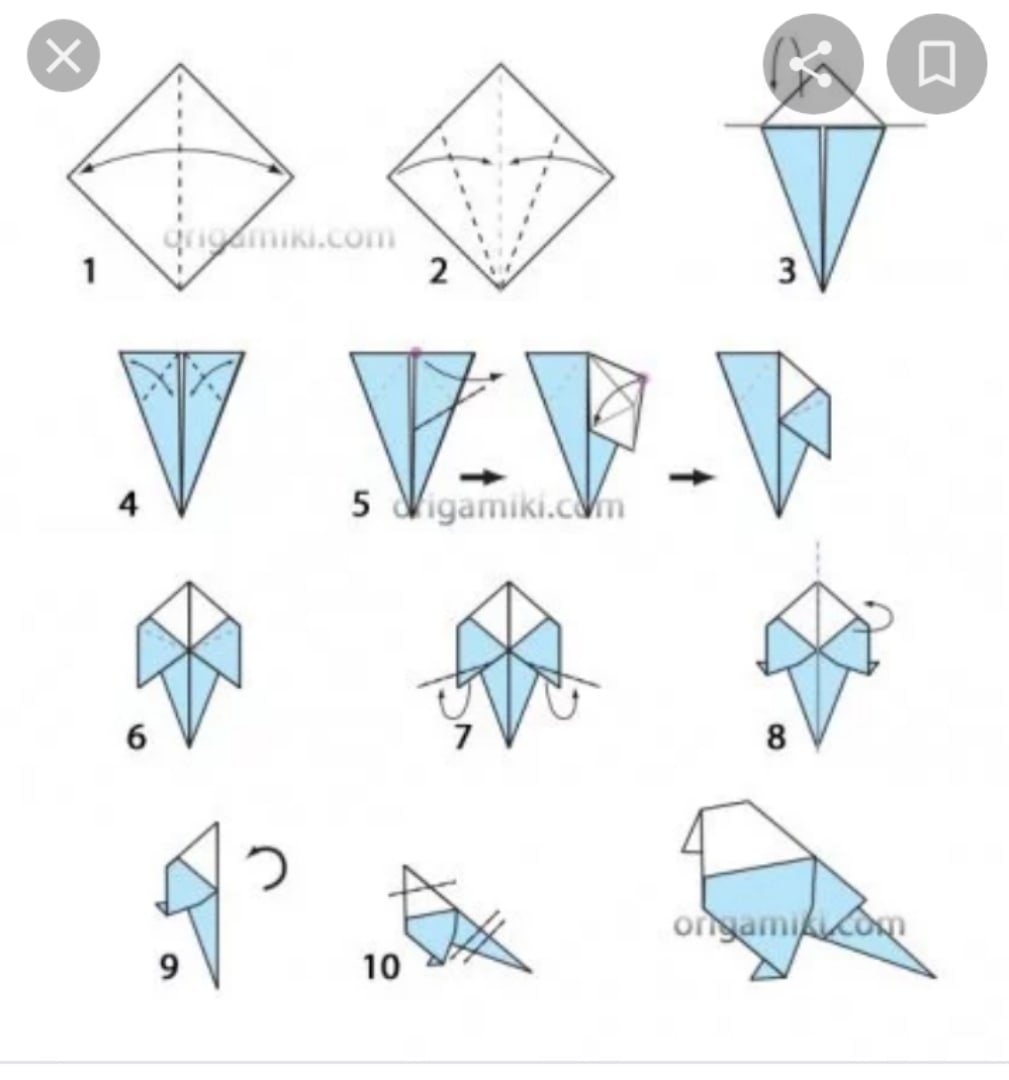 Сделать птичку из бумаги своими руками. Как сделать птичку из бумаги схема. Оригами птица из бумаги. Оригами птица схема. Оригами для малышей птичка.