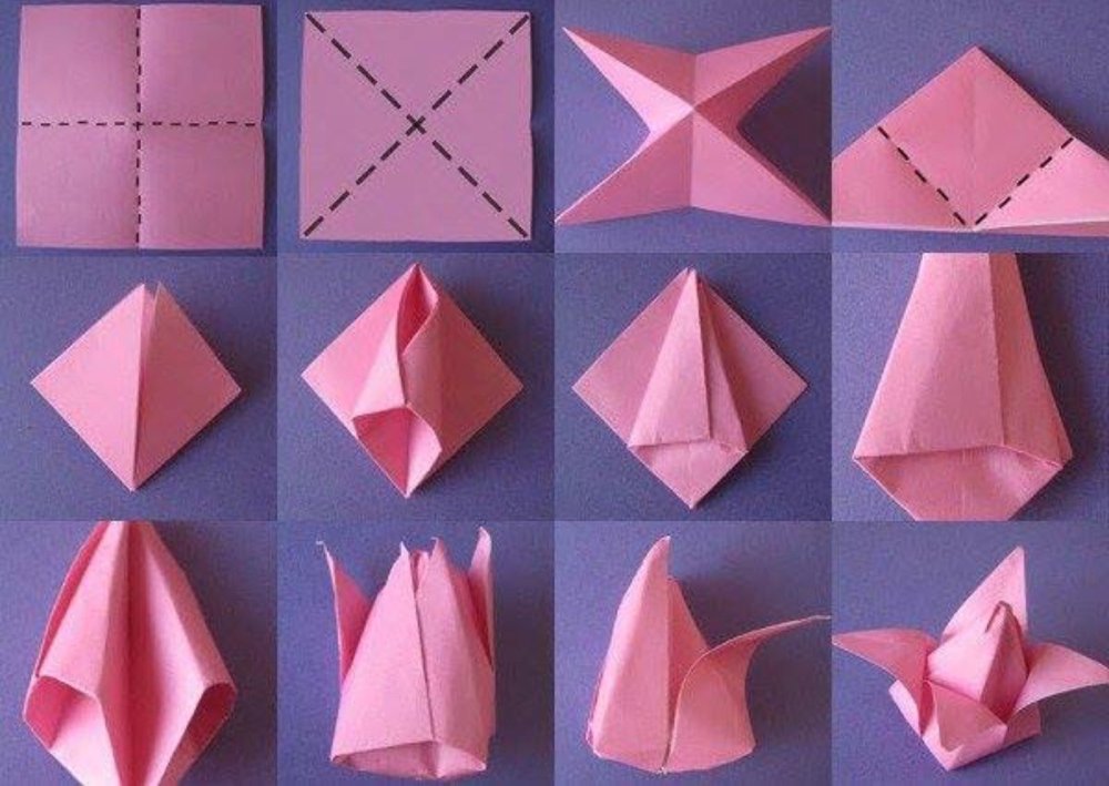 Оригами пошагово