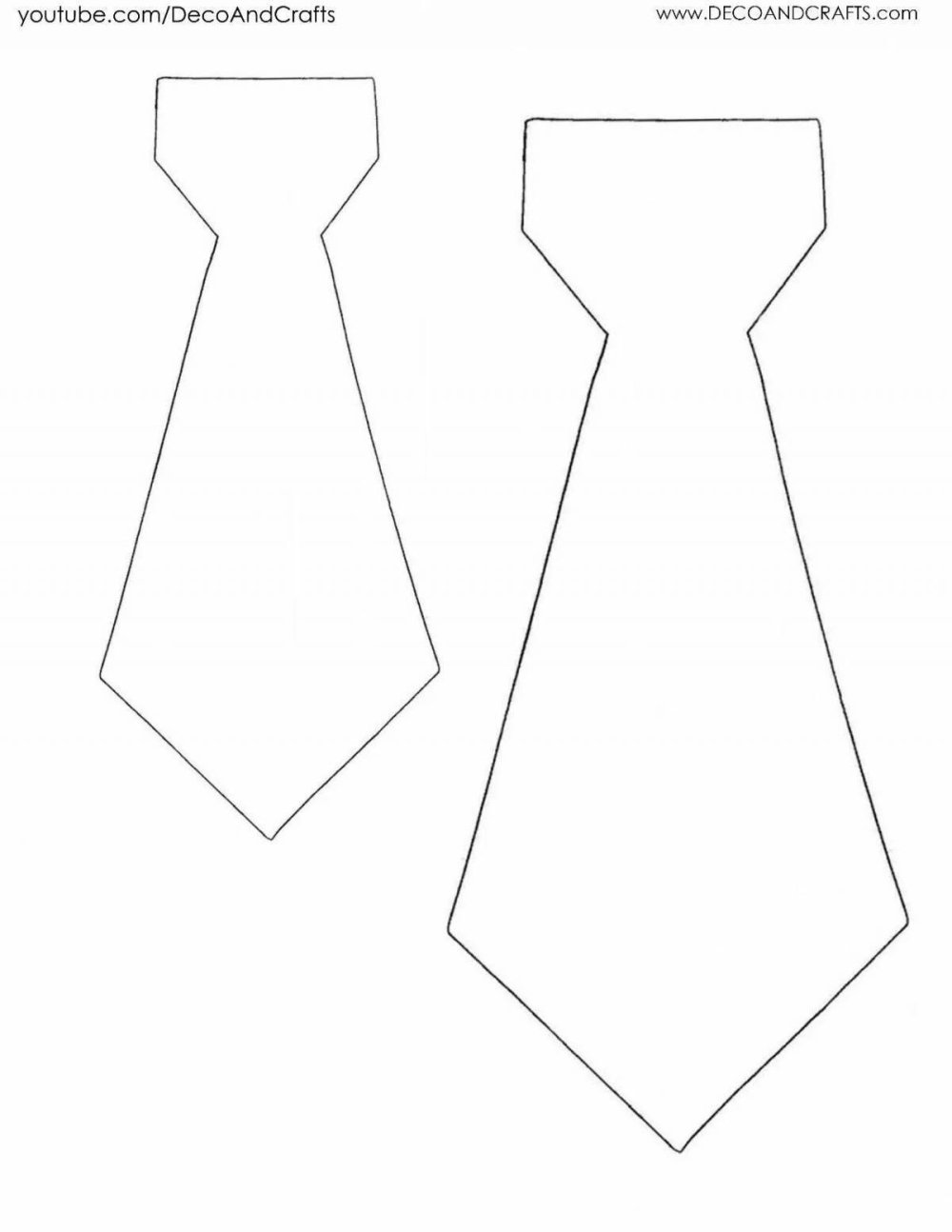 Поделка галстук для папы